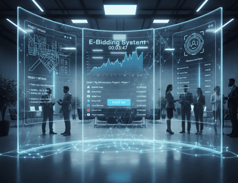 E-Bidding System ระบบประมูลออนไลน์ที่ช่วยยกระดับการจัดซื้อจัดจ้างยุคดิจิทัล